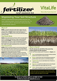 vitalife Fertiliser fertilizer nz organic liquid humate phosphate calcium nitrogen magnesium microbes